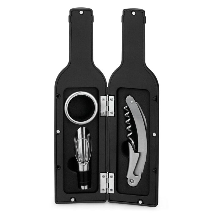 Conjunto para vinho em metal - Imagem 2