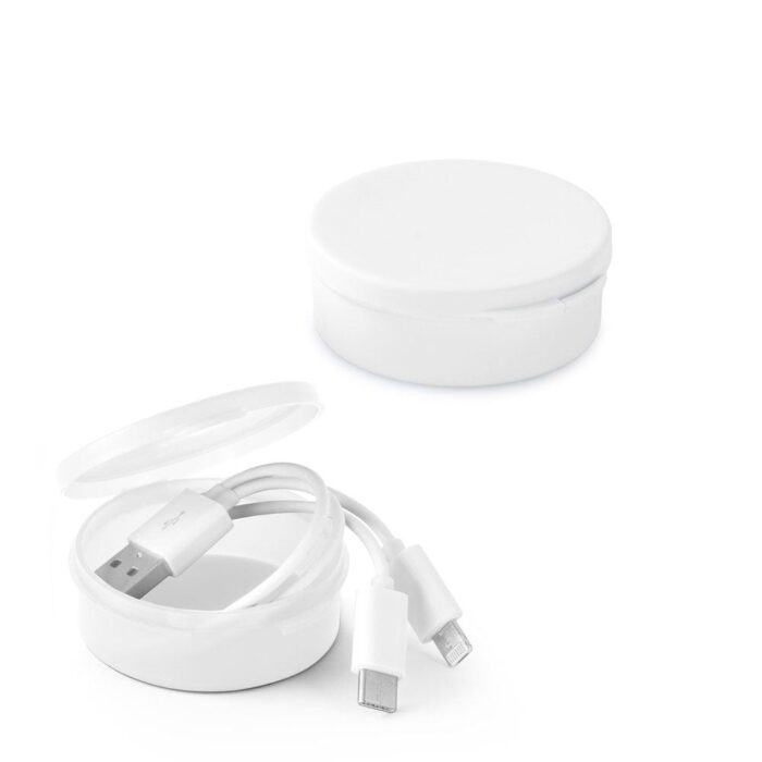 Cabo USB com conector 3 em 1 - Imagem 1