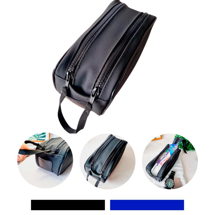 Necessaire Zíper Duplo X3 - Imagem 1