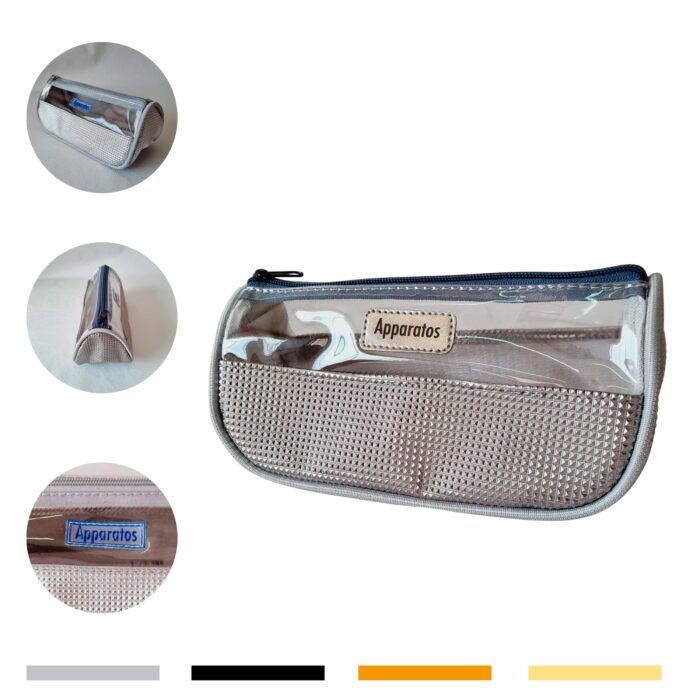 Necessaire Star Prata Velha - Imagem 1