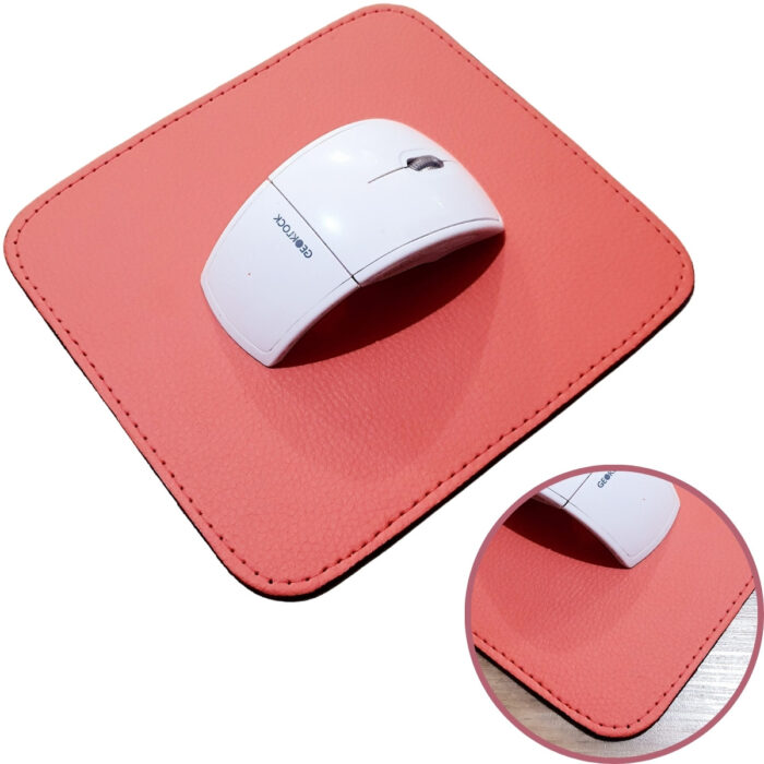 Mouse Pad Bi Color Vermelho & Café - Imagem 1