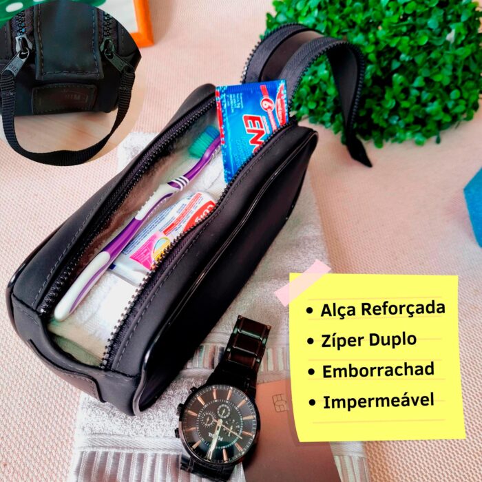 Necessaire Zíper Duplo X3 - Imagem 3