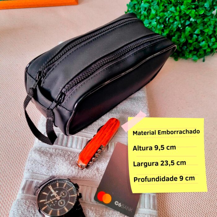 Necessaire Zíper Duplo X3 - Imagem 2