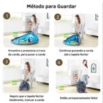 Saco Organizador Para Brinquedos - Verde - Imagem 4