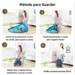 Saco Organizador Para Brinquedos - Pink - Imagem 4