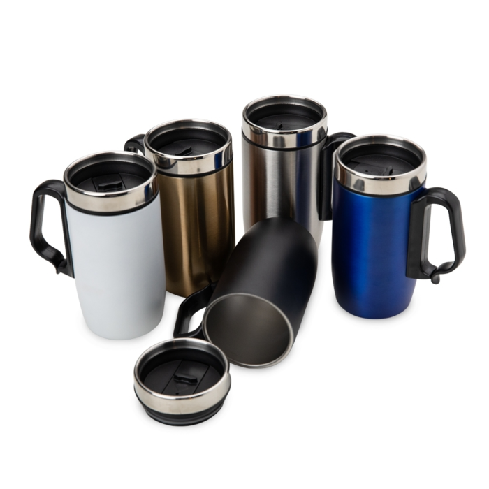 Caneca Inox Parede Dupla 250 ml - Imagem 1