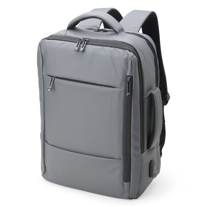 Mochila Couro Sintético USB 23 Litros - Imagem 1