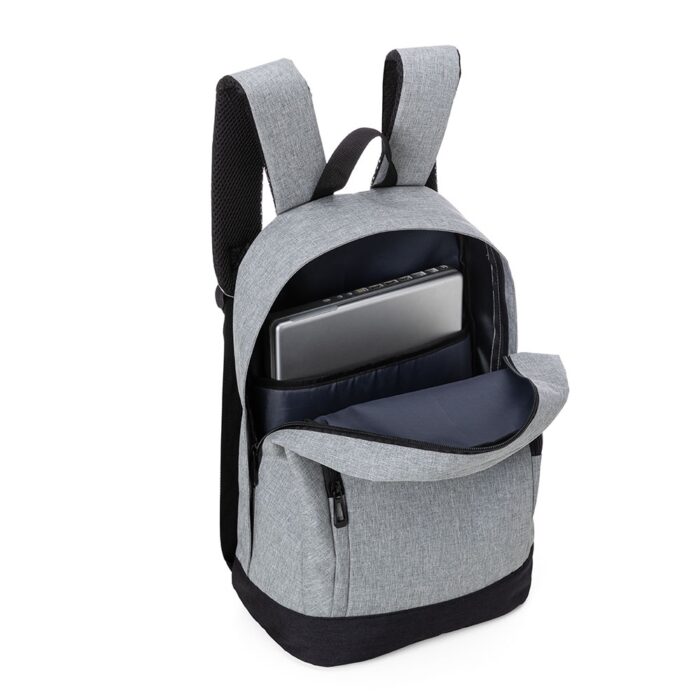 Mochila Poliéster com Compartimento para Notebook até 14 polegadas - Imagem 4