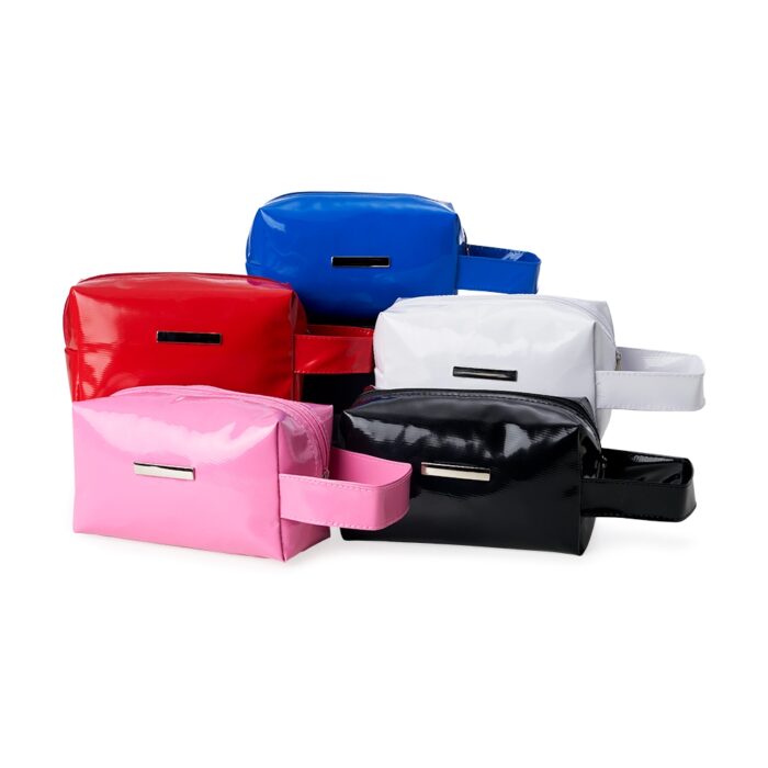 Necessaire Vinil Impermeável com Plaquinha - Imagem 2