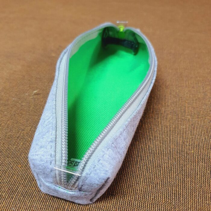 Estojo Fino Verde Fluor - Imagem 2