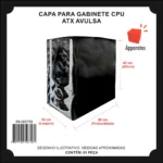 Capa Preta Avulsa Para Gabinete Atx - Imagem 2