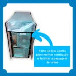 Capa Preta Avulsa Para Gabinete Atx - Imagem 3