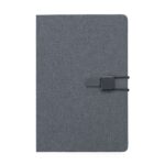 Bloco de Anotações Poliéster 21 x 14 com Pauta