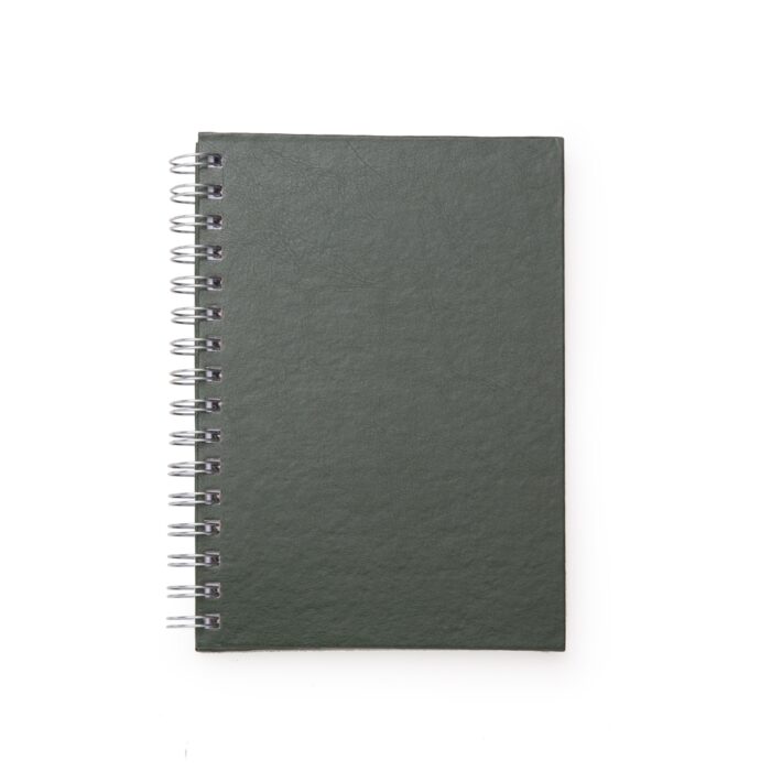 Caderno Pequeno de Couro Sintético - Imagem 1