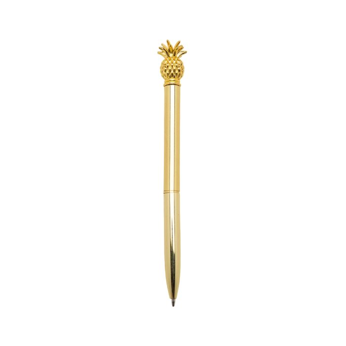 Caneta Metal Abacaxi - Imagem 1