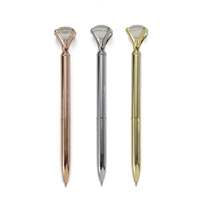 Caneta Metal Diamante - Imagem 2