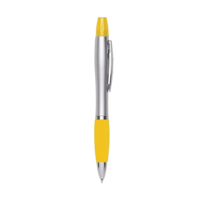Caneta Plástica Marca Texto - Imagem 1