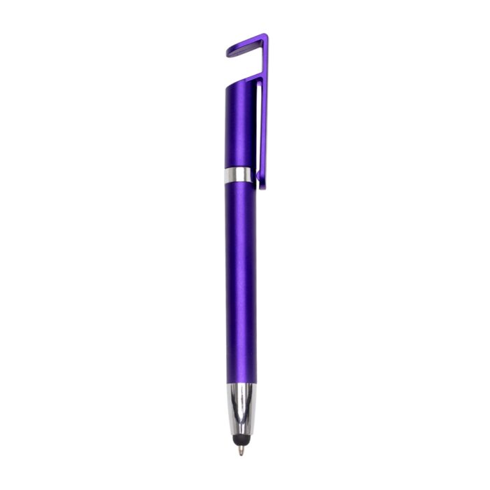 Caneta Plástica Touch com Suporte - Imagem 1