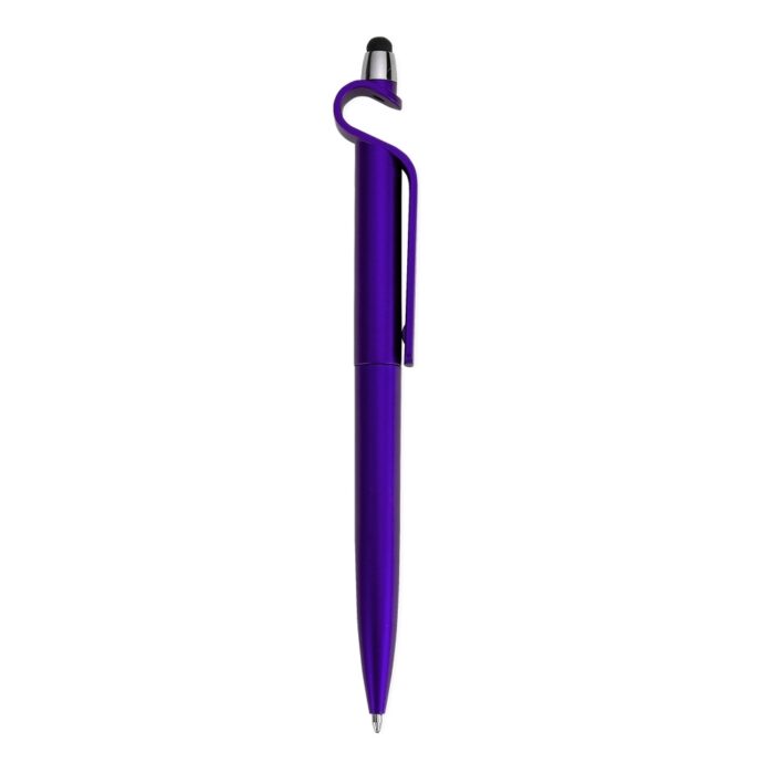 Caneta Plástica Touch com Suporte - Imagem 1