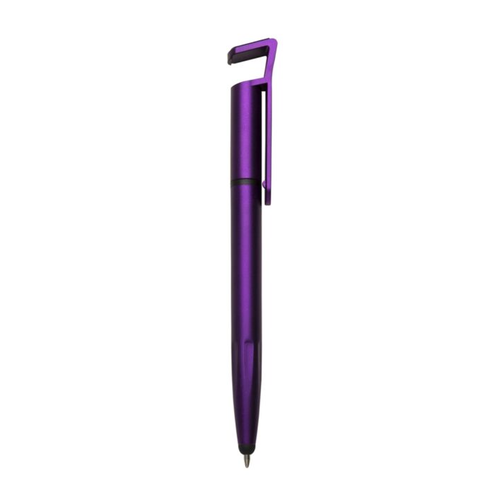 Caneta Plástica Touch com Suporte - Imagem 1