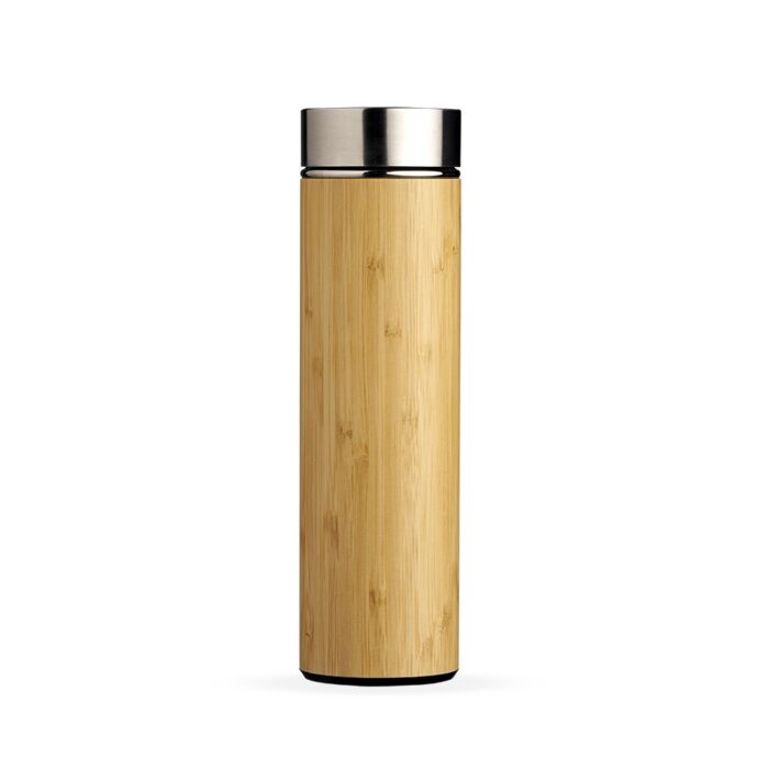 Garrafa Bambu Térmica 500ml com Infusor - Imagem 1