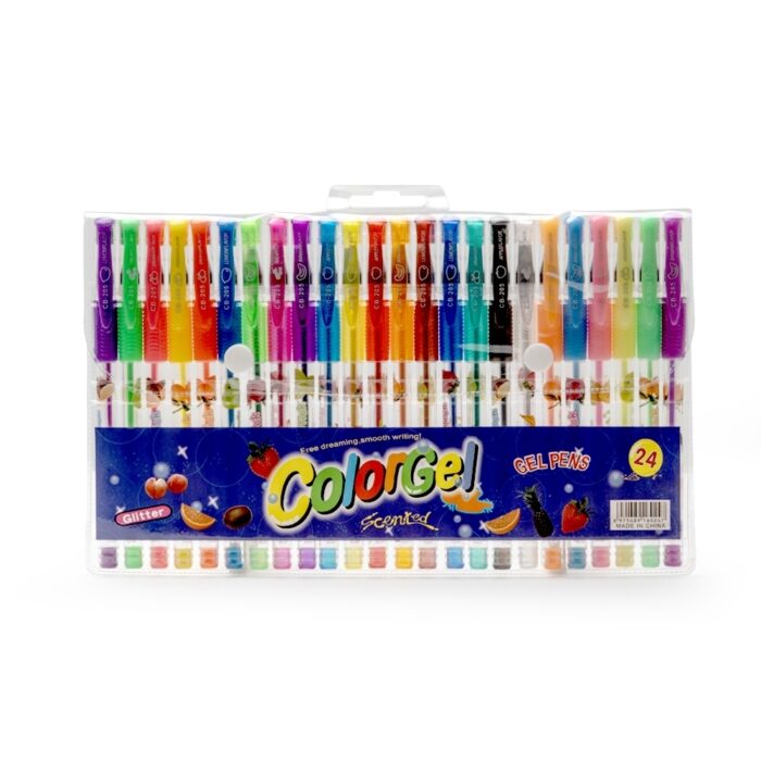 Kit Canetas Gel 24 cores - Imagem 1