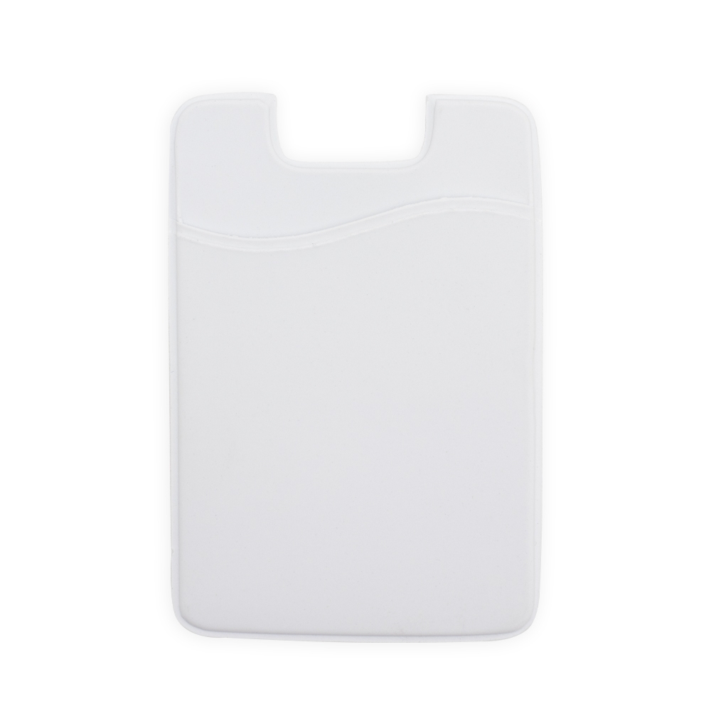 ADESIVO PORTA CARTÃO EMBORRACHADO PARA CELULAR- BRANCO ADESIVO PORTA CARTÃO EMBORRACHADO PARA CELULAR- BRANCO