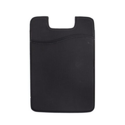 ADESIVO PORTA CARTÃO EMBORRACHADO PARA CELULAR- PRETO