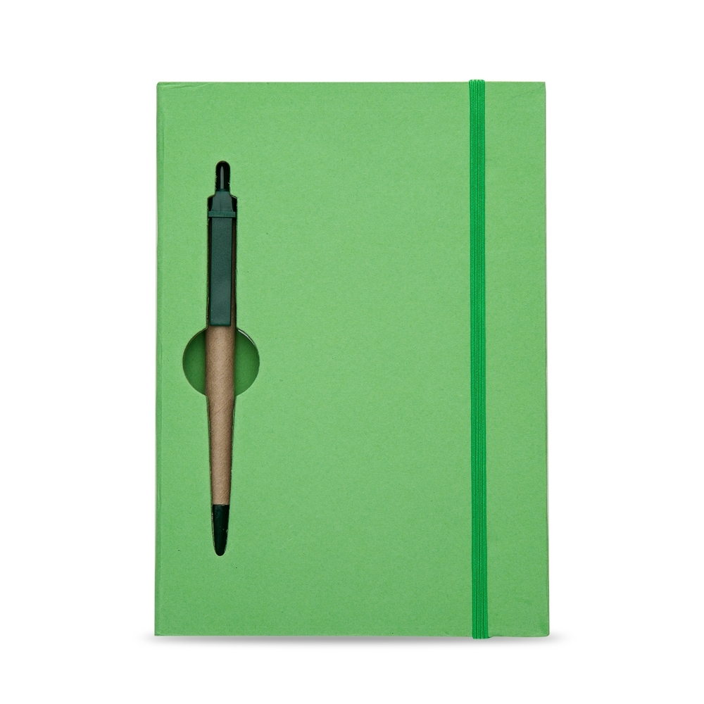 BLOCO DE ANOTAÇÕES C/ CANETA ECOLÓGICA - VERDE BLOCO DE ANOTAÇÕES C/ CANETA ECOLÓGICA - VERDE