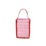 SACOLA COMPACTA DE POLIÉSTER- VERMELHO