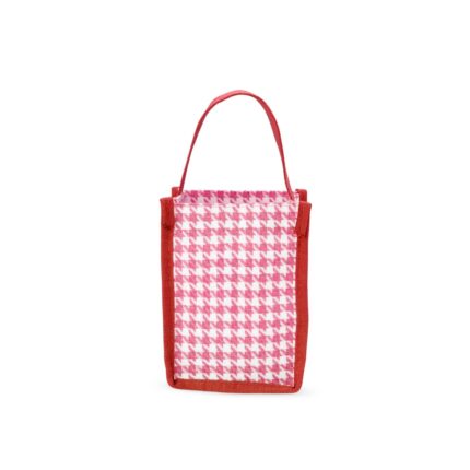 SACOLA COMPACTA DE POLIÉSTER- VERMELHO