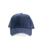 BONÉ POLIÉSTER ABA CURVA- AZUL