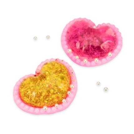 CORAÇÃO APERTÁVEL ANTIESTRESSE- AMARELO