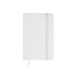 CADERNETA EMBORRACHADA S/ PAUTA- BRANCO