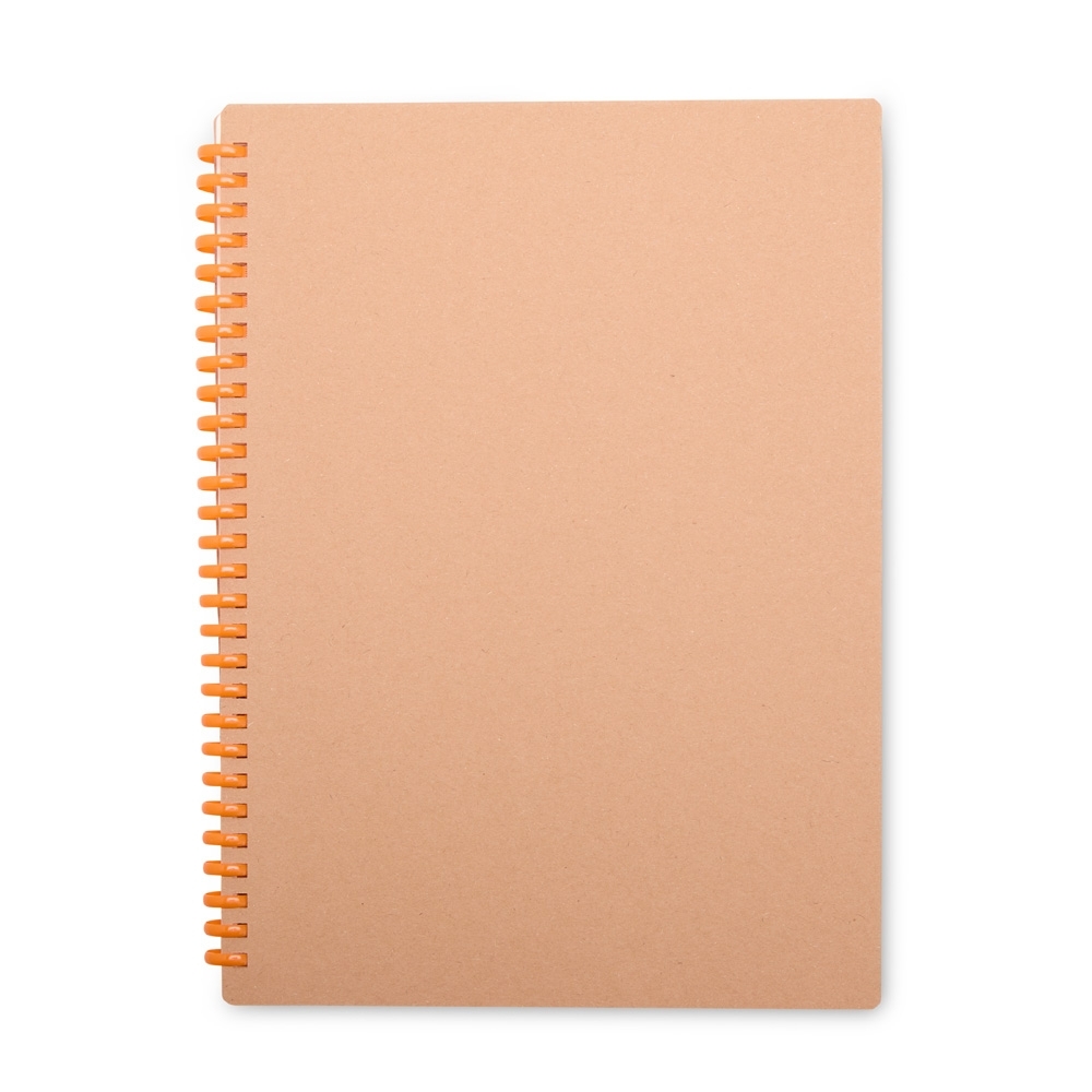 CADERNO KRAFT- LARANJA CADERNO KRAFT- LARANJA