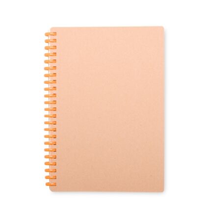 CADERNO KRAFT- LARANJA