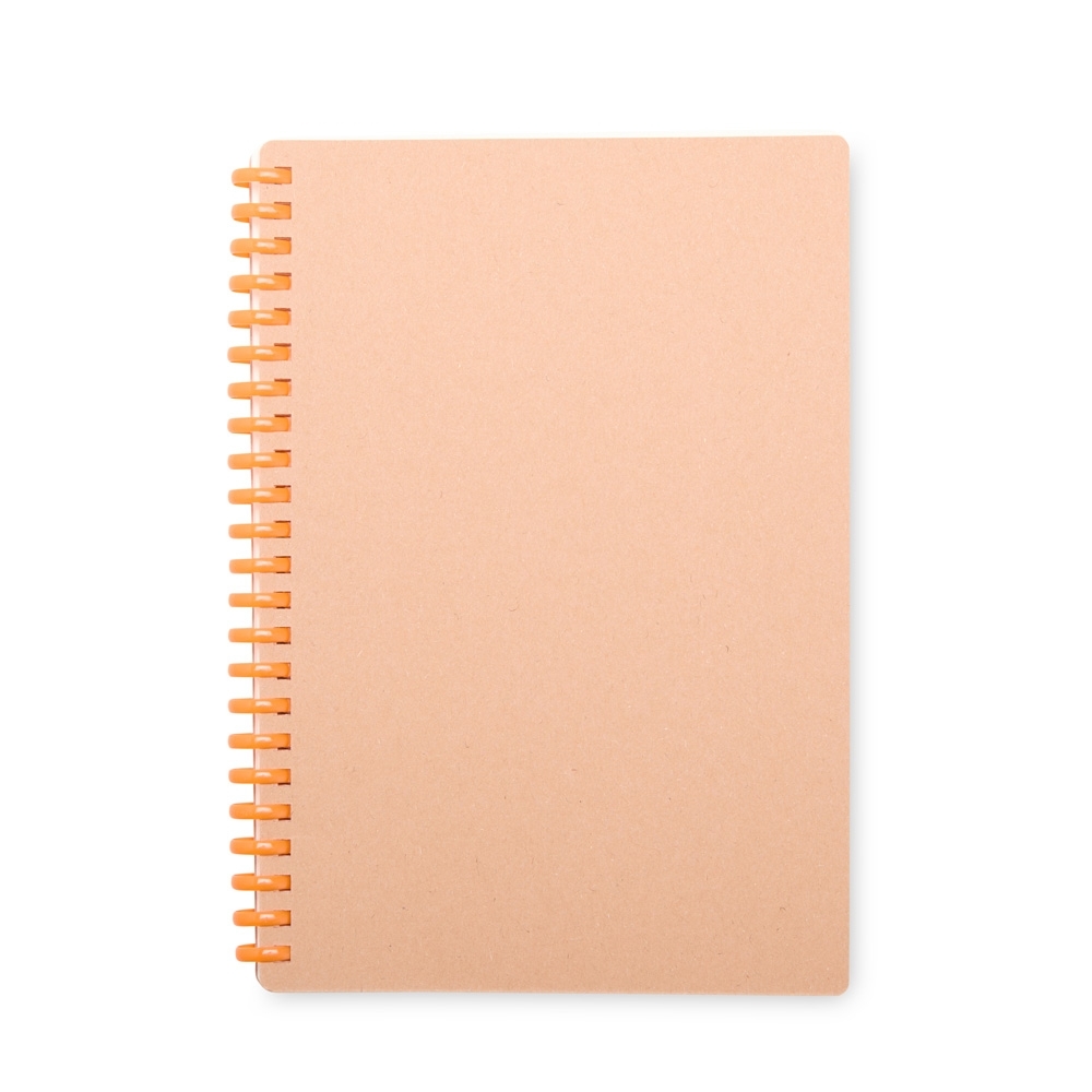 CADERNO KRAFT- LARANJA CADERNO KRAFT- LARANJA