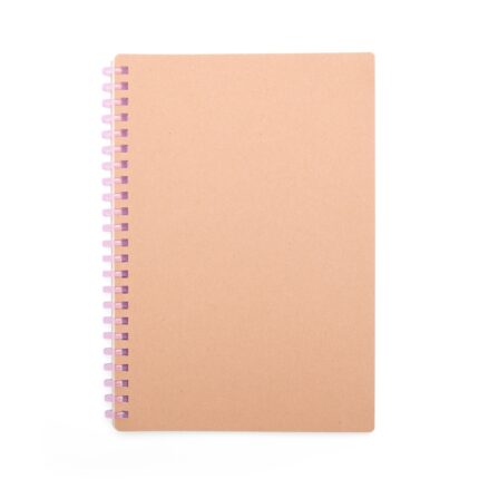 CADERNO KRAFT- ROXO