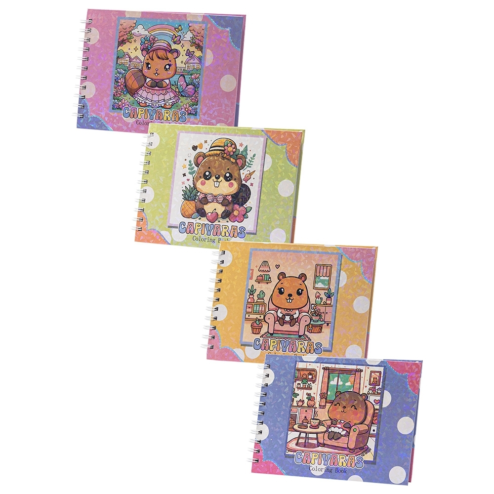 LIVRO DE COLORIR CAPIVARA- COLORIDO LIVRO DE COLORIR CAPIVARA- COLORIDO