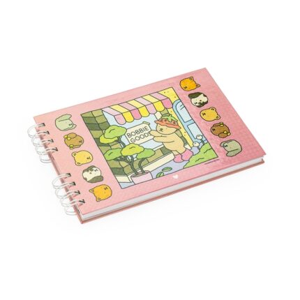 CADERNO PARA COLORIR DESENHO ANIMADO- ROSA