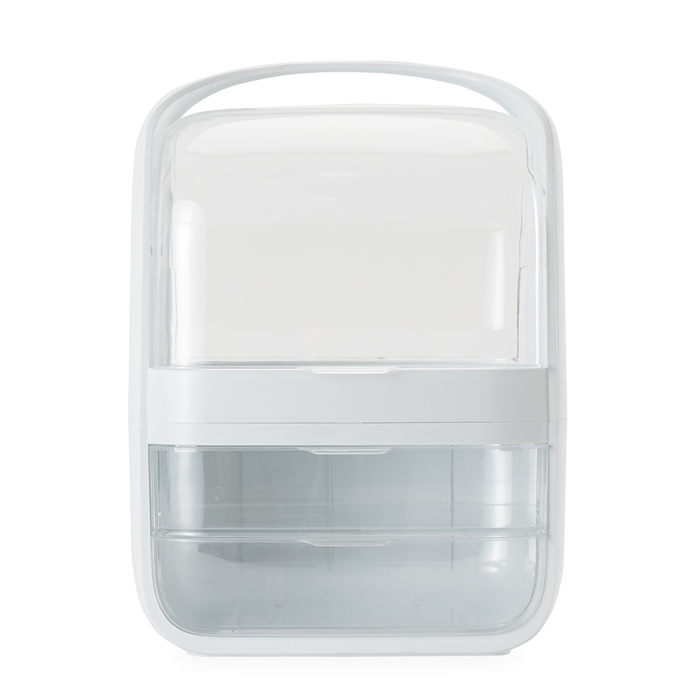 CAIXA ORGANIZADORA DE COSMÉTICOS- BRANCO CAIXA ORGANIZADORA DE COSMÉTICOS- BRANCO