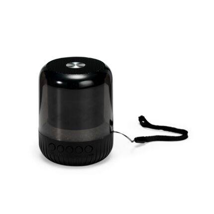 CAIXA DE SOM MULTIMÍDIA COM LED- PRETO