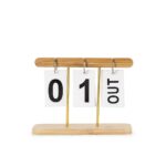 CALENDÁRIO PERMANENTE BAMBU- MADEIRA