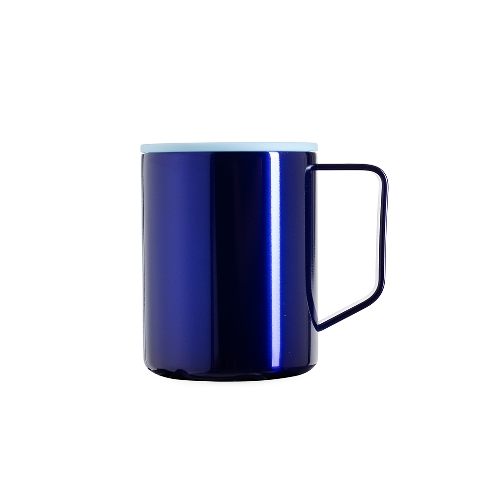 CANECA INOX PAREDE DUPLA 270ML- AZUL CANECA INOX PAREDE DUPLA 270ML- AZUL