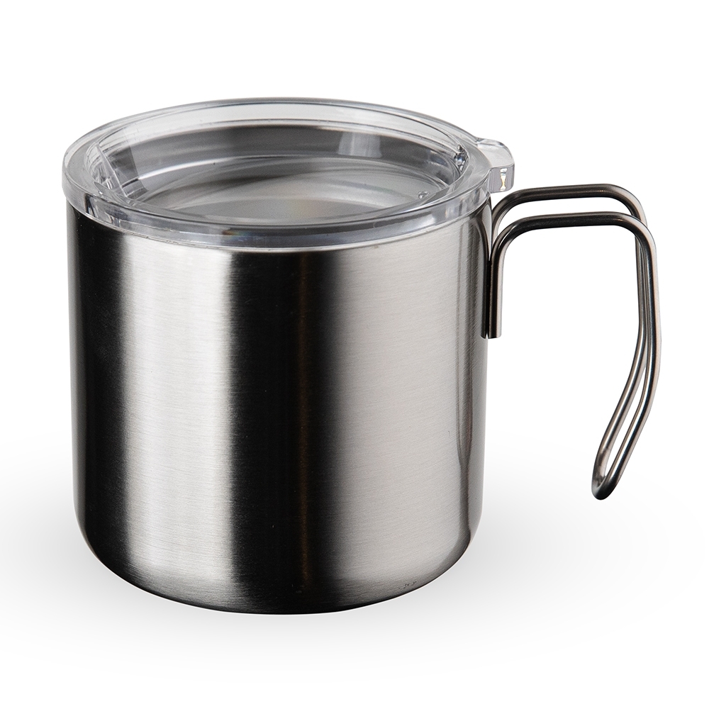 CANECA INOX PAREDE DUPLA 350ML- INOX CANECA INOX PAREDE DUPLA 350ML- INOX