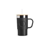 CANECA TÉRMICA 400ML- PRETO