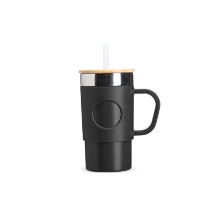 CANECA TÉRMICA 400ML- PRETO