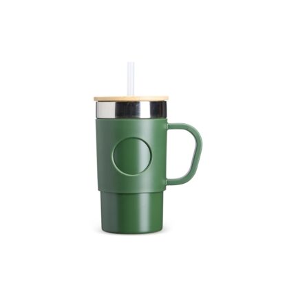 CANECA TÉRMICA 400ML- VERDE