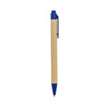 CANETA ECOLÓGICA PAPELÃO- AZUL