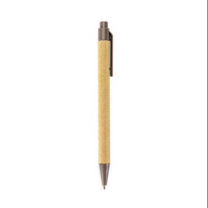 CANETA ECOLÓGICA PAPELÃO- MARROM